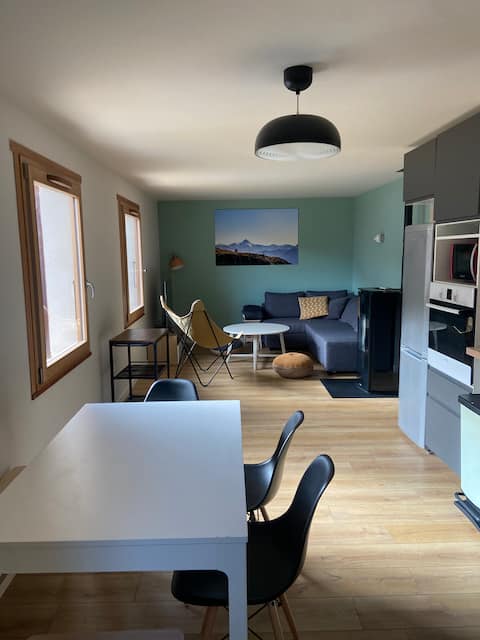Top Airbnb: quiet, stunning views, modular rooms in Le Monêtier Les Bains
