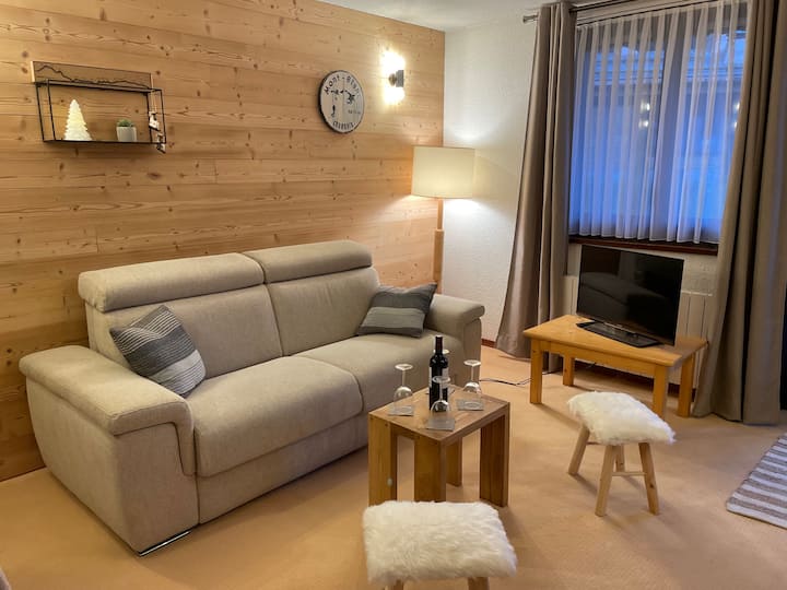 Appartement Cosy En Rez De Jardin Avec Parking - Chamonix-Mont-Blanc