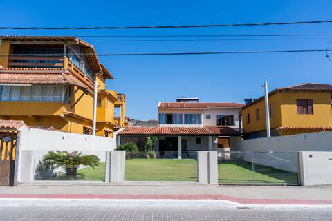 House fronting the sea with parking