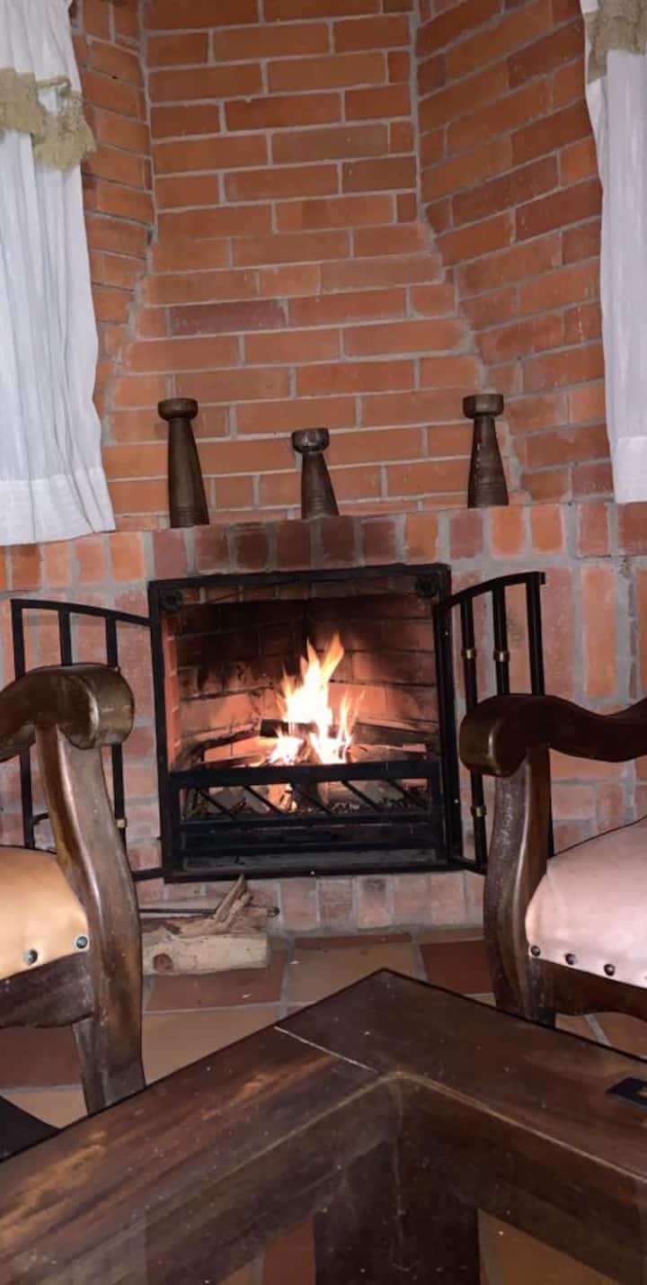 Villa Cerca Al Cañon Del Chicamocha, Con Chimenea - Piedecuesta