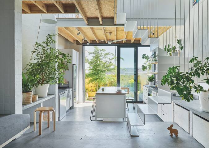 Unique, compact designer home.