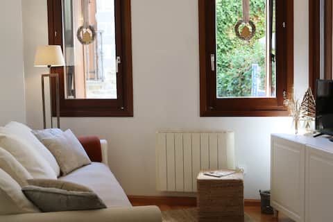 Top Airbnb: Comfortable, cozy and central (parking and storage) in Sallent De Gállego