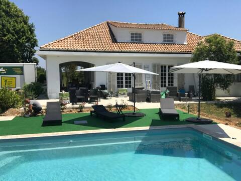 Beautiful family villa with pool