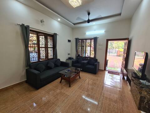 Fully furnished house near Malpe beach.