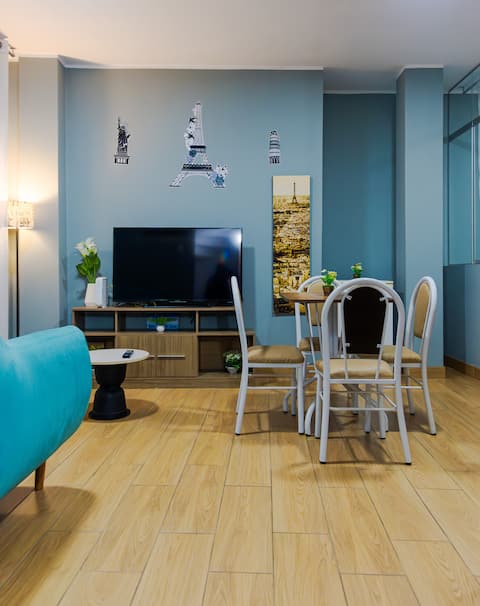 Popular Airbnb listing: Mini Apartment Cozy in Downtown Area in El Tambo