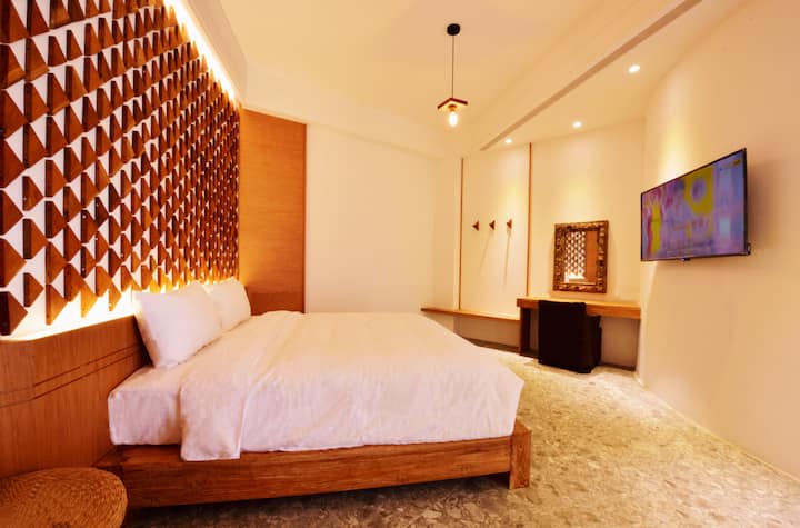 סקיי ביץ', וילה עם בריכה (2 חדרים) - חדר פרטי, ריהוט מיובא