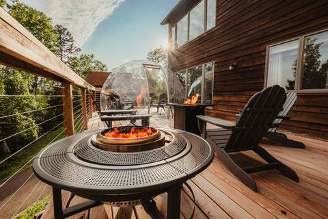 Lake View, Outdoor Pizza Oven, Deck Dome, Spacious