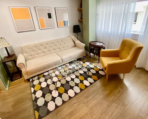 Top performing Airbnb: Gaudi Apartment. Central, yet quiet in Sitges