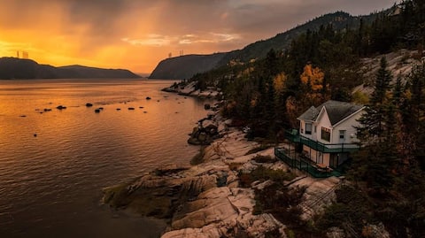Saguenay 
Chalet en bordure du Fjord-du-Saguenay