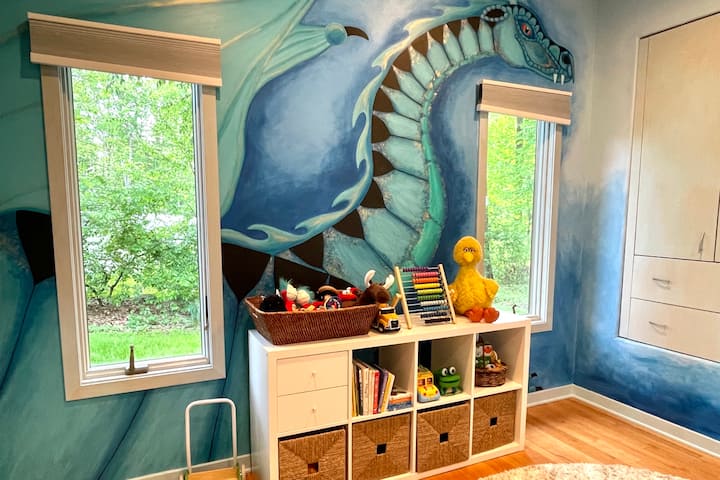 Dormitorio/sala de juegos para niños