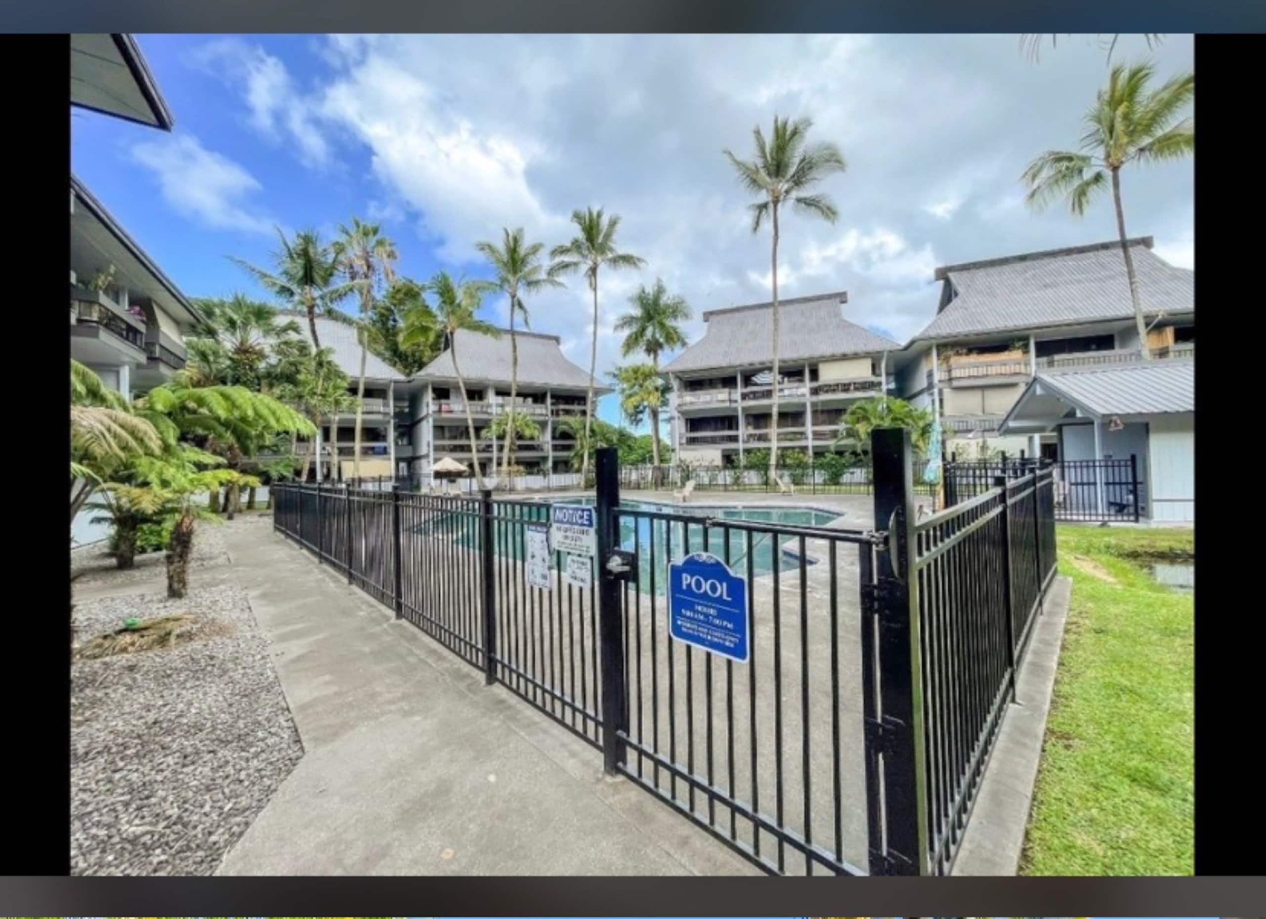 1 SunShine Rental Hilo Downtown with Swimming Pool Two Bedrooms One Living Room Self Check-in - Photo 16
