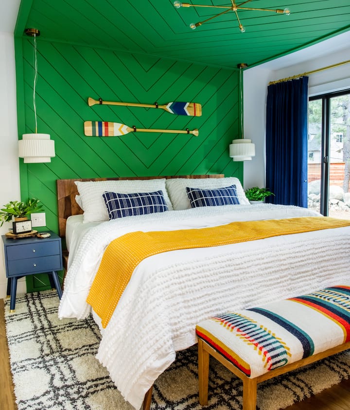 Camp Golden Bear New Hot Tub A C Play area Rumah 