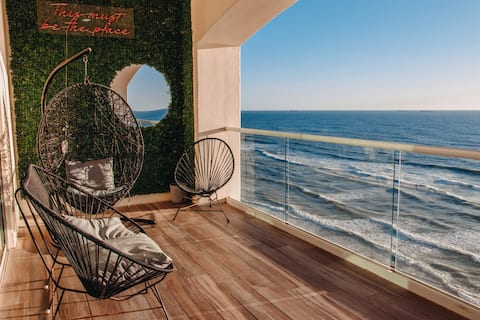 Rosarito Luxurious New Condo with Private Beach