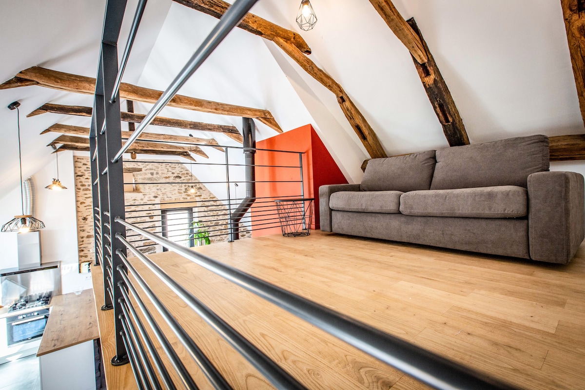 Airbnb performant: Barn of Wonders renovated in 2021 à Argentat Sur Dordogne