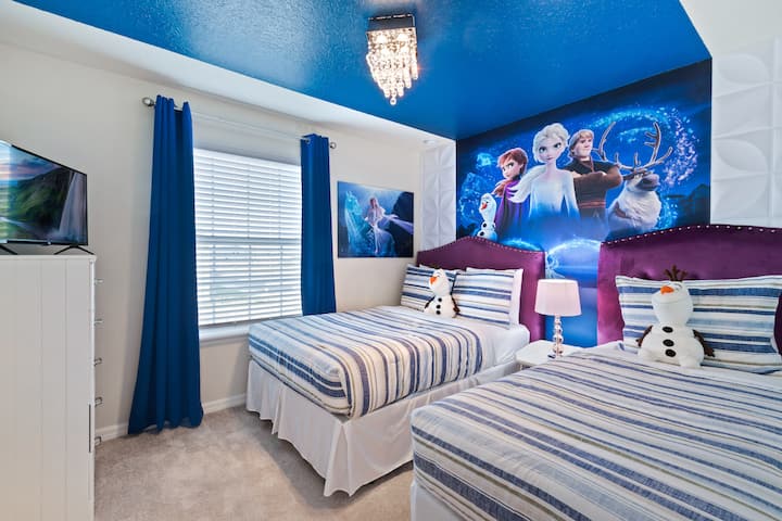 ห้องนอนธีมโฟรเซน