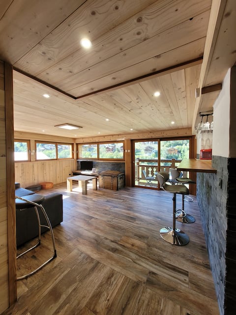 Popular Airbnb listing: Large cosy studio in Champagny in Champagny En Vanoise