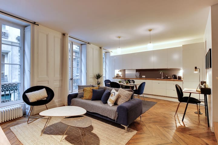 Central & Cosy 2BR Opera/Terreaux – Check-in 24/7