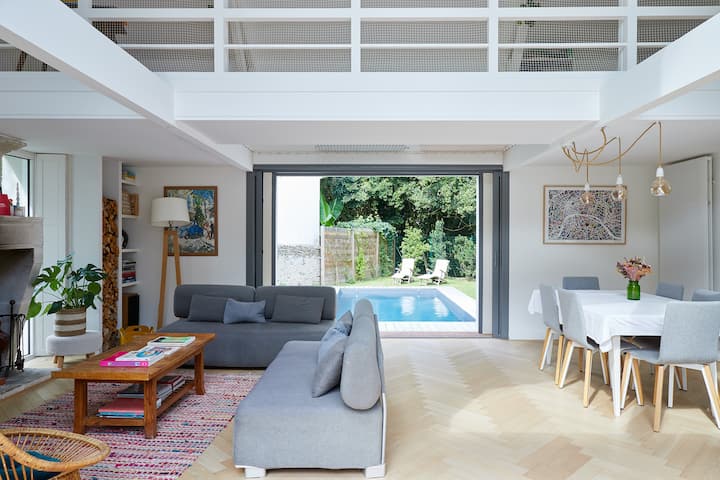 Pleasant House And Swimming Pool Downtown Nantes - Nantes