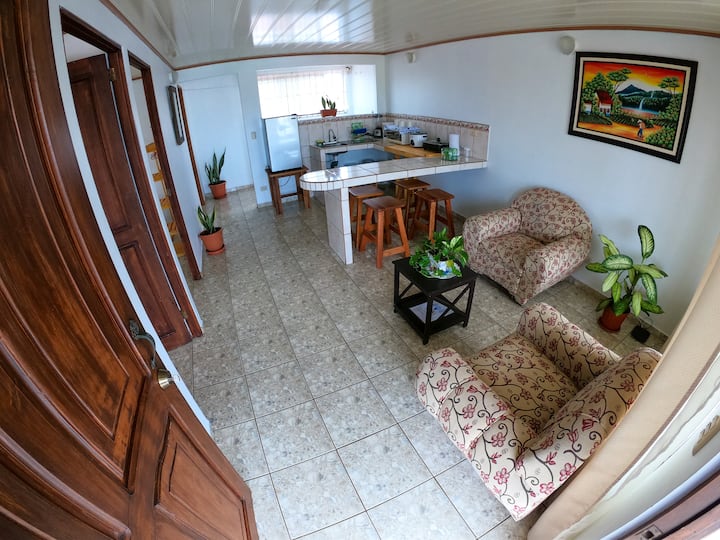 Dreams Arenal/apartment/downtown/4ppl/volcan View - La Fortuna
