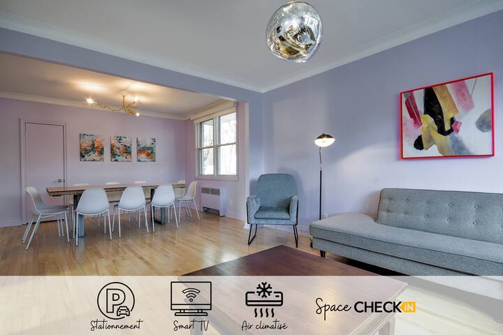 Maison De Couleur | Métro | AC | Stationnement gallery image 2