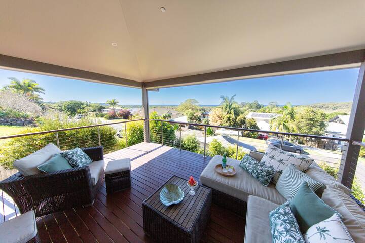 Luxury family retreat w/ ocean views, pool & sauna gallery image 2