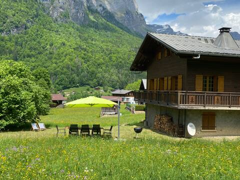 Spacious chalet in authentic village