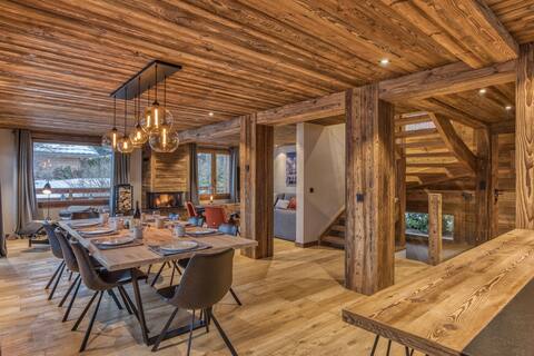 CHALET-ORMARET-MEGEVE  MontBlanc&SPA