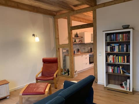 Erfolgreiche Airbnb-Immobilie: Cozy apartment on the river Peene in Vorpommern Greifswald