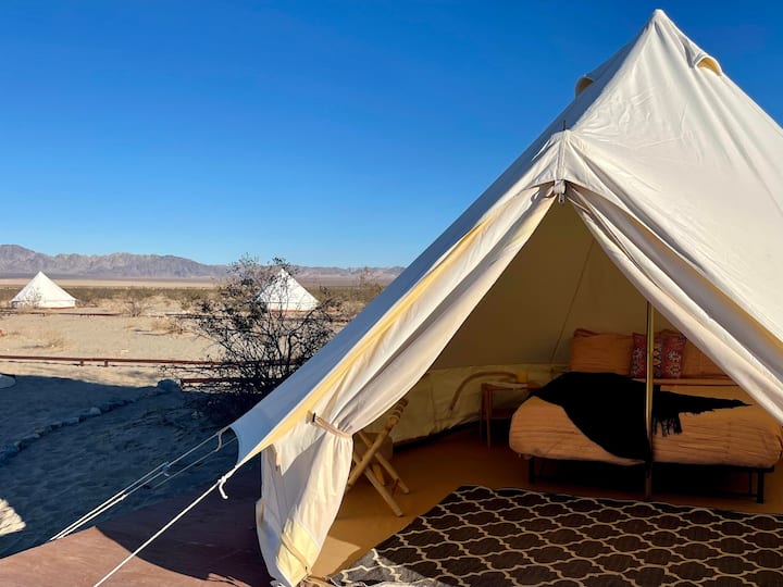 Glamping Tent 5 near Joshua Tree National Park Tents for Rent in Twentynine Palms, California