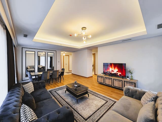 New Furnshed, Big Balcony, Lux Flat 3+1