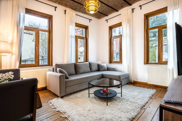 Historical 3-Bedroom Flat in the Heart of Beyoglu