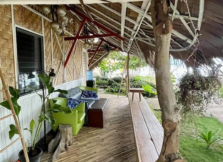 Beach Front Unique Hut.  Whitesand. Surfspot - Mati