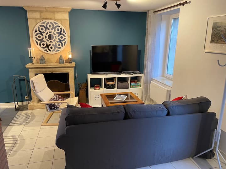 Les Maisons De L'aure : Gîte Norman (Pour 6 Pers) - Omaha Beach