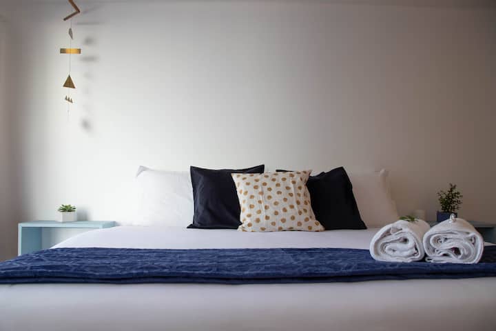 Krevat i rehatshëm dopio "king