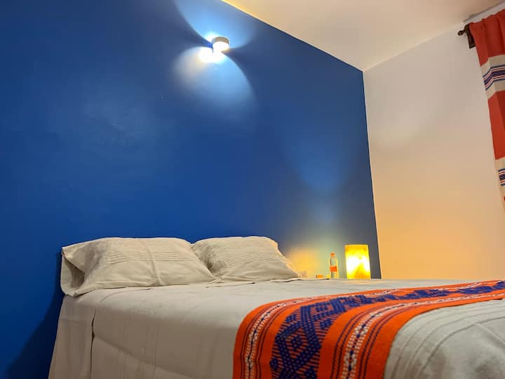 Зандунга (едно двойно легло) Просторна стая със самостоятелен вход и хамак.