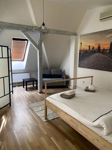 Attic Apartment, Old Town Prague, sleeps 8 gallery image 2