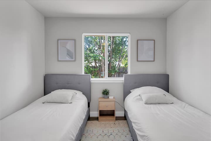 三号卧室- 2张单人床