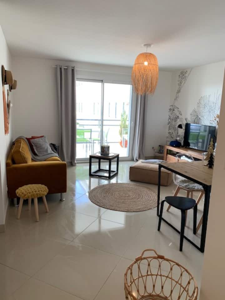 T3 Cosy à 100m De La Plage Dans Résidence Récente - Fleury
