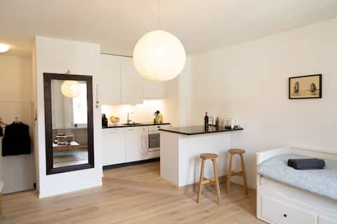 Central & modern 1 room logo