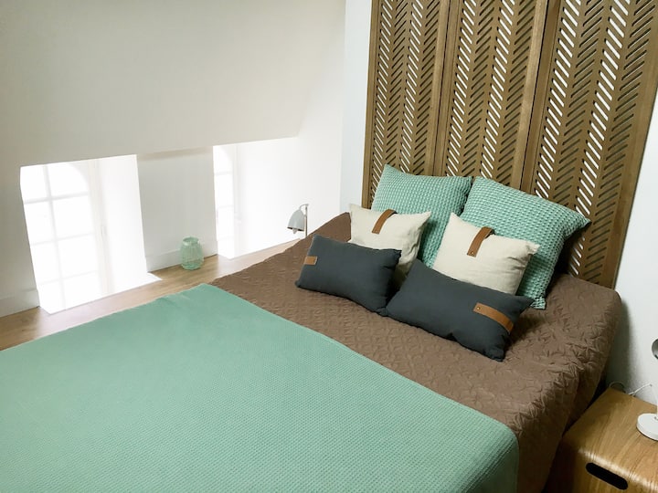 Chambre 1 - Lit queen size