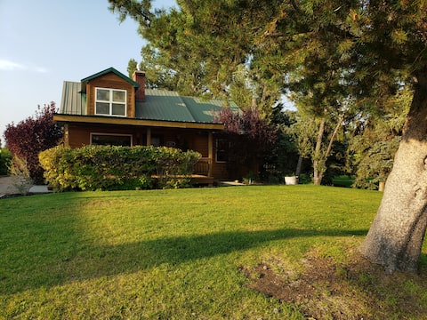 Charming home bordering Pine Creek, Park & Town!