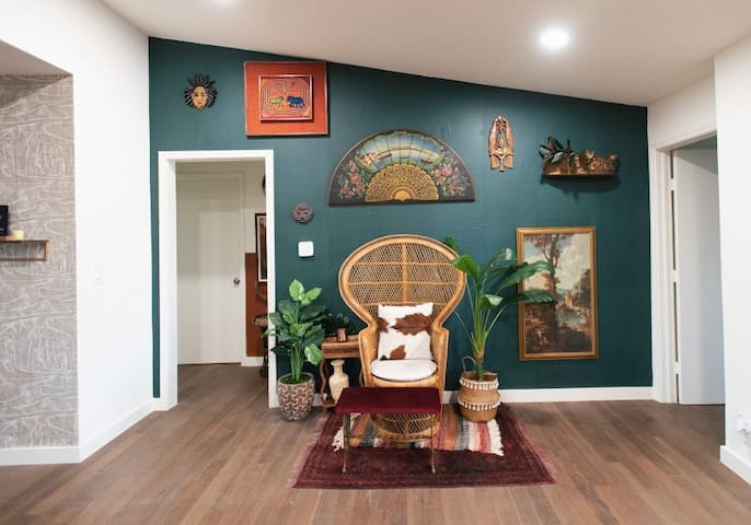 Unique & Cozy Bohemian Home with Timeless feel