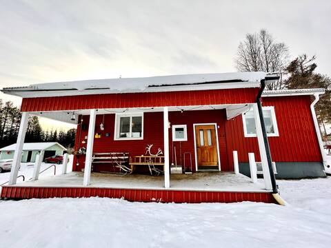 Cosy 3 bedroom house in Swedish Lapland