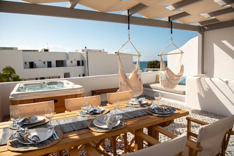 Villa Mila, Agios Prokopios beach, by NaxosVibe