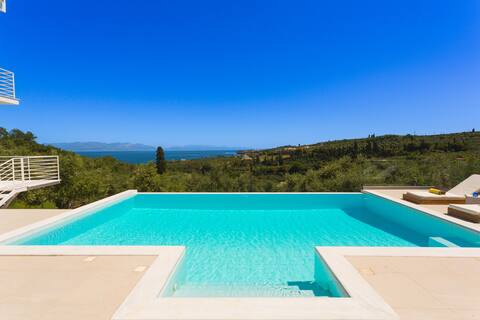 Entire villa Koroni- Villa Merkouri Panoramic view