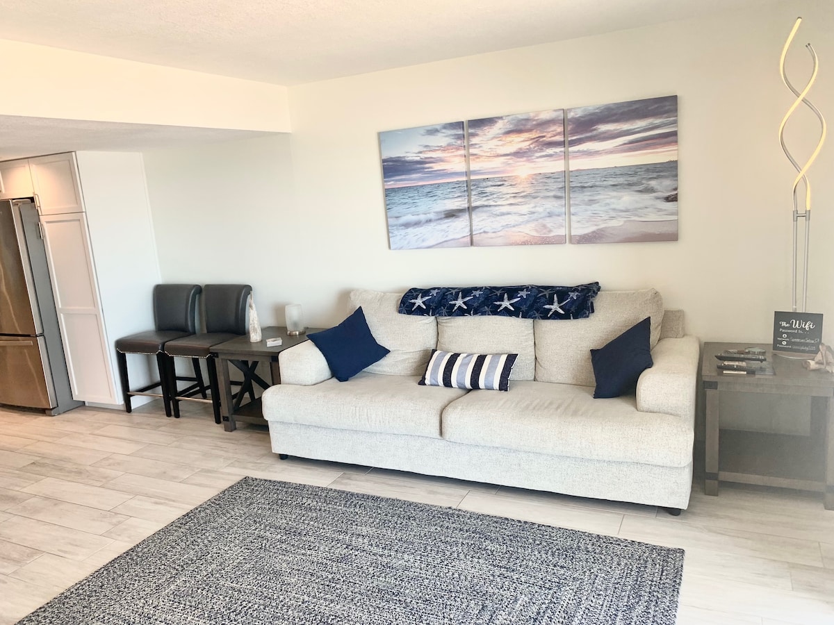 Modern Decor and Ocean Galore! New Renovated Condo