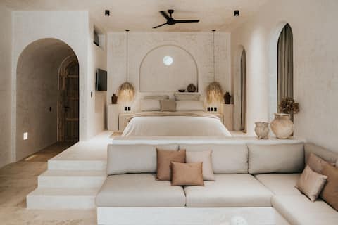Top Airbnb: DESIGN CASA SANDALO with private pool and lounge in Tulum