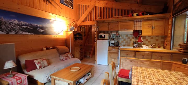 Au Pied Des Pistes, Très Bel Appartement 6 Pers. - La Giettaz