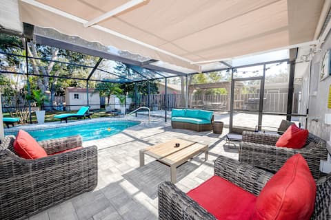 Modern Paradise home near Clearwater Dunedin Beach