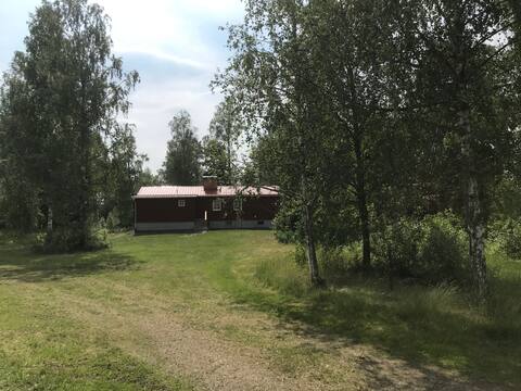 Peacefully between lake and farm in the forest